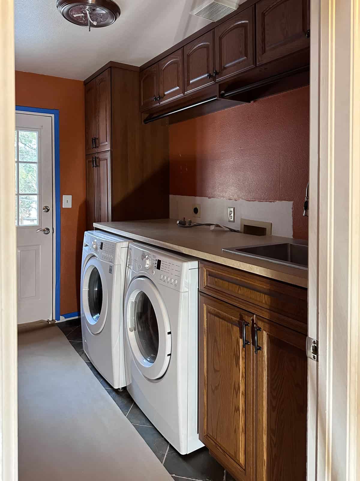 Laundry Room Before