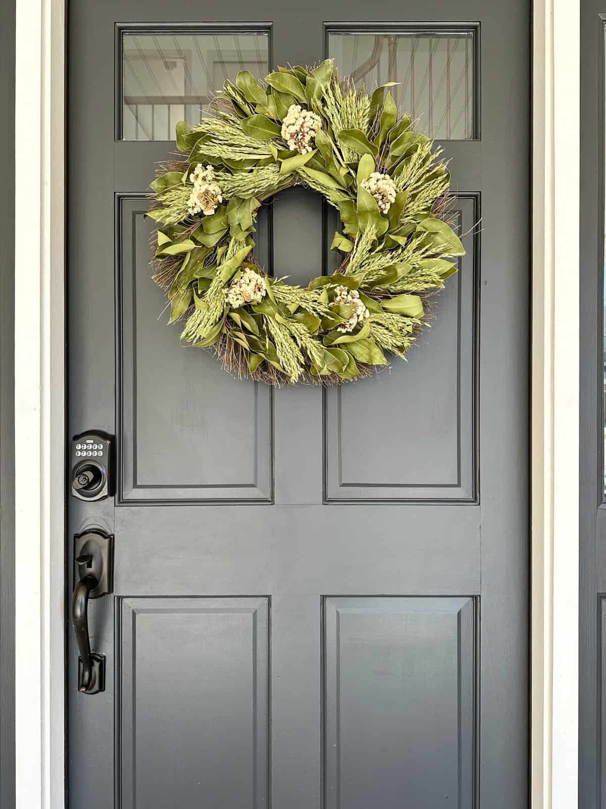 my favorite outdoor summer wreath