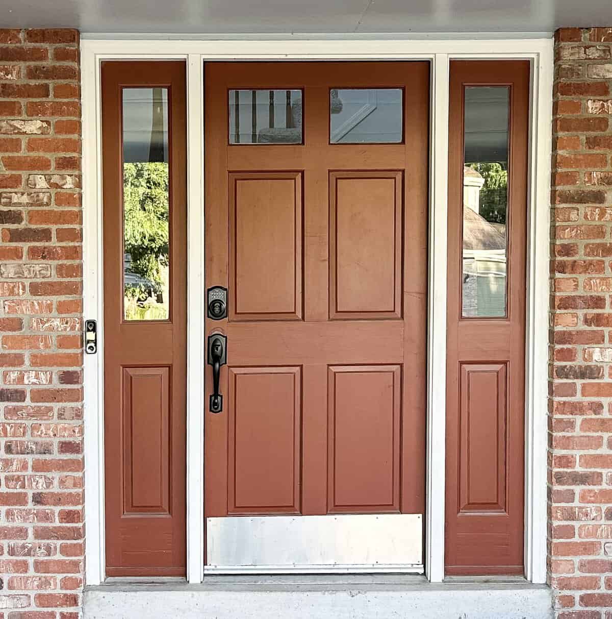 entry door before