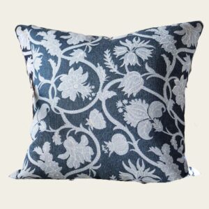 Anthropologie floral vine pillow