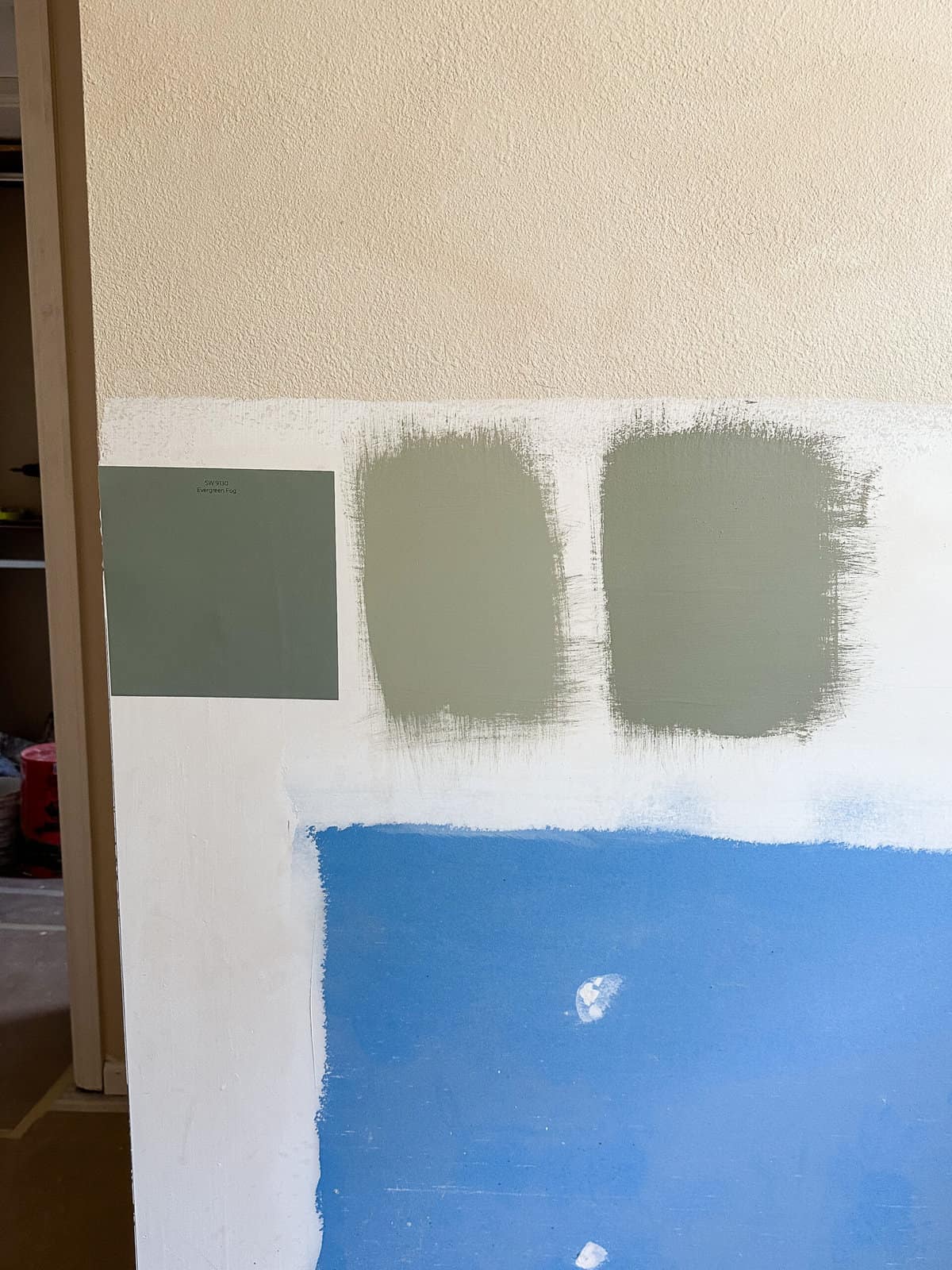 paint swatches primary bathroom