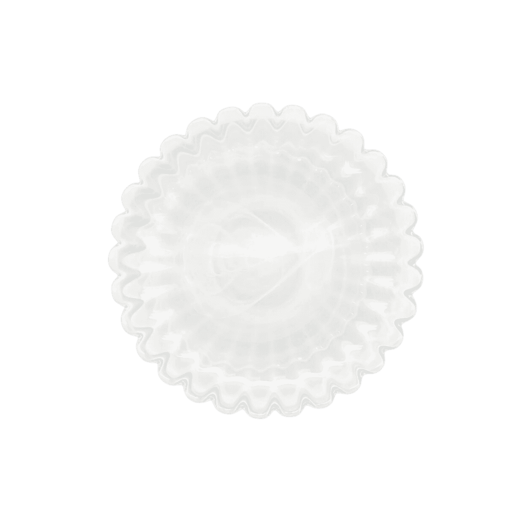 Affordable Home Decor | Scalloped Plate