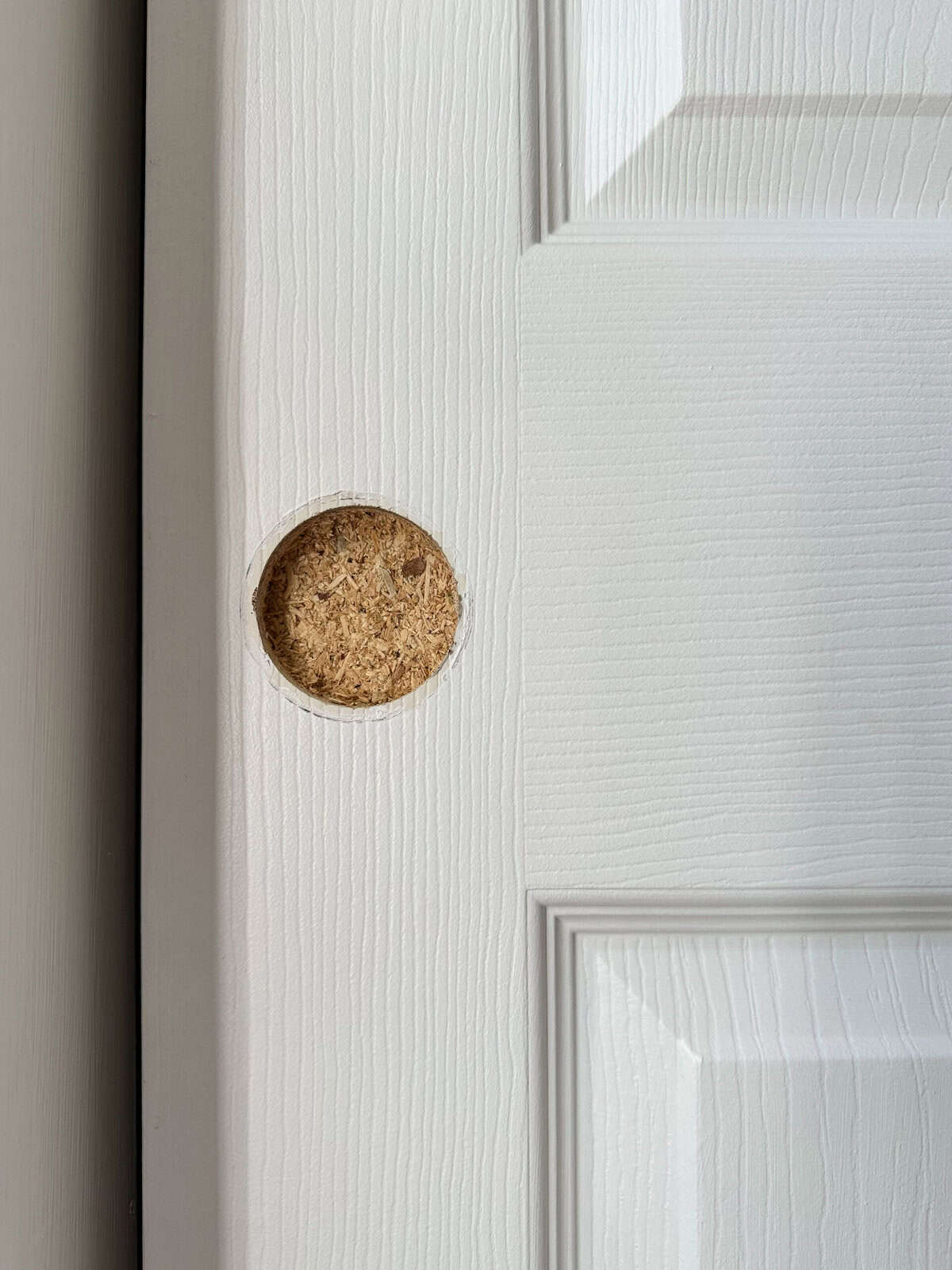 removing the hardware on your interior doors