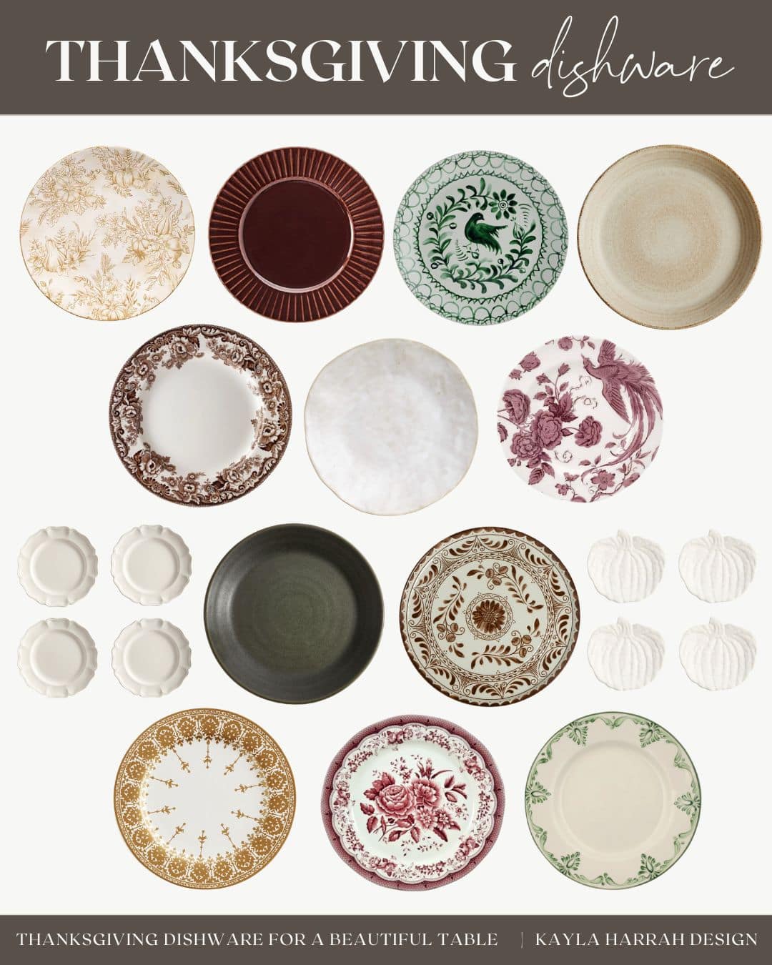 Thanksgiving Dishware