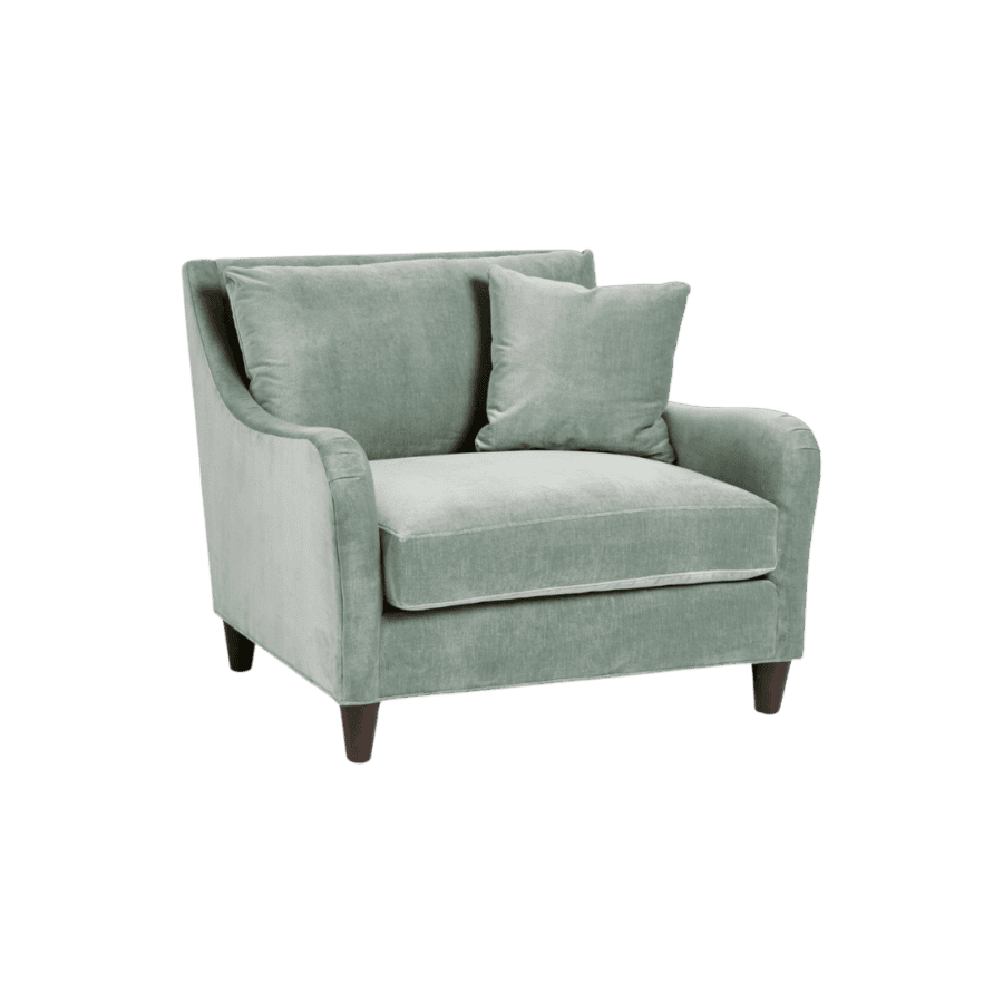 2025 color of the year quietude accent chair