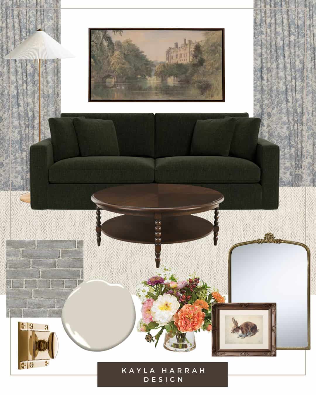 Family Room Mood Board