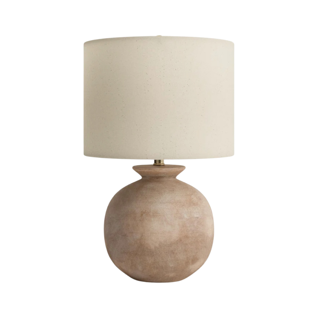 color of the year: mocha mousse lamp